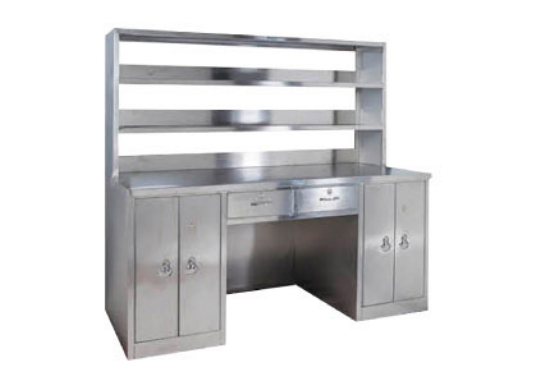 C8全不銹鋼Ⅱ型工作臺（帶試劑架）