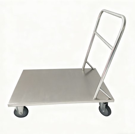 不銹鋼地平推車    b58