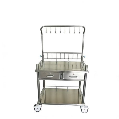 不銹鋼輸液車b24